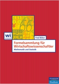 Imagen de portada: Formelsammlung für Wirtschaftswissenschaftler 1st edition 9783827371607