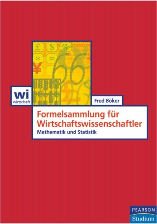 Omslagafbeelding: Formelsammlung für Wirtschaftswissenschaftler 1st edition 9783827371607
