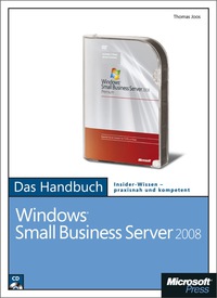 Cover image: Microsoft Windows Small Business Server 2008 – Das Handbuch 1st edition 9783848321117