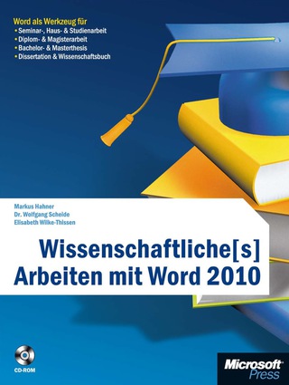 Imagen de portada: Wissenschaftliche[s] Arbeiten mit Word 2010 1st edition 9783866458451
