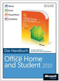 Cover image: Microsoft Office Home and Student 2010 - Das Handbuch: Word, Excel, PowerPoint, OneNote 1st edition 9783866451490