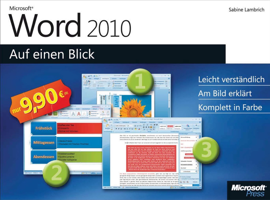 Microsoft Word 2010 auf einen Blick 1st Edition