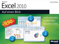 Cover image: Microsoft Excel 2010 auf einen Blick 1st edition 9783866458727