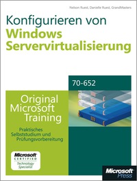 Cover image: Konfigurieren der Windows Server-Virtualisierung - Original Microsoft Training für Examen 70-652 1st edition 9783866459526