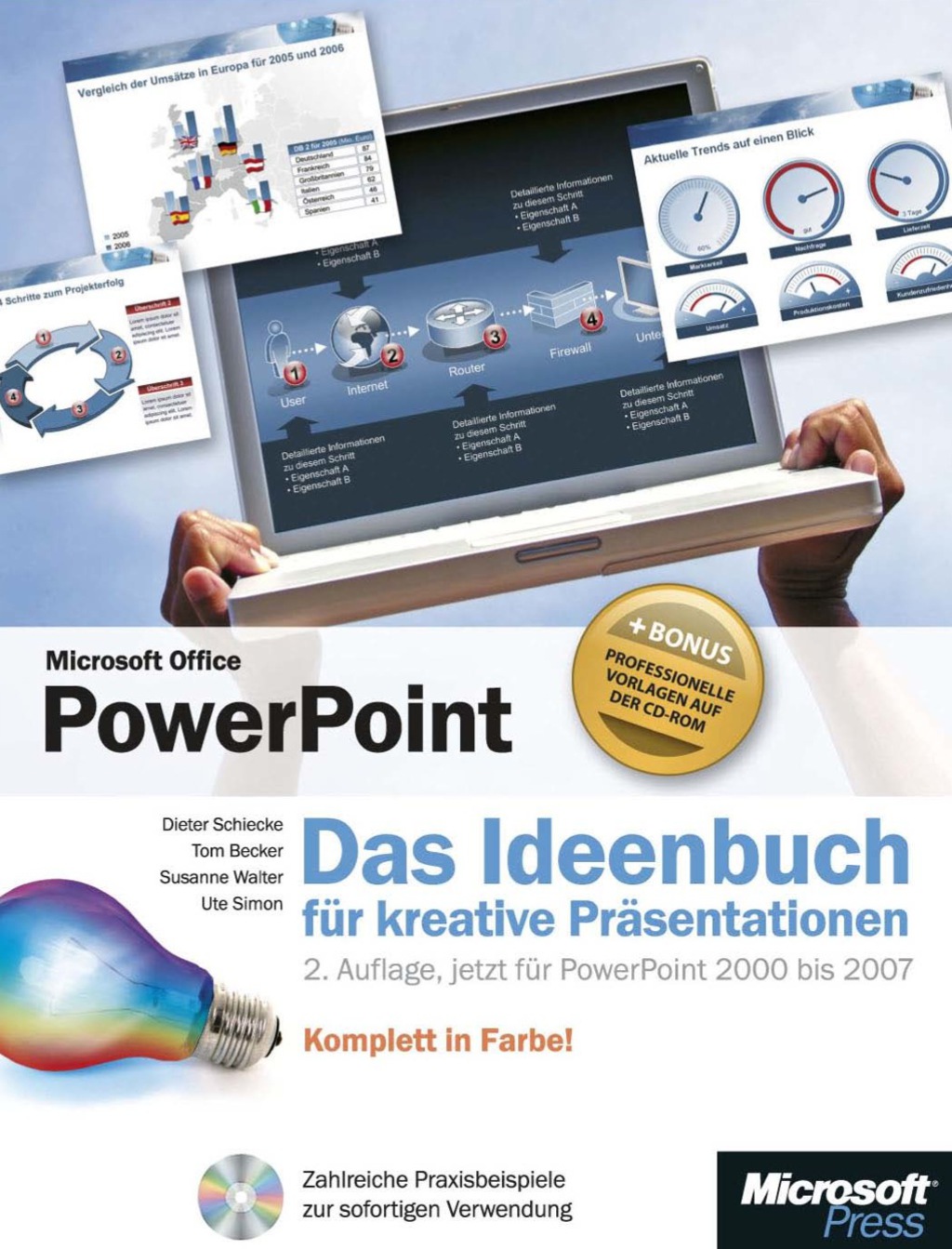 Microsoft Office PowerPoint – Das Ideenbuch für kreative Präsentationen, 2. Auflage, jetzt für PowerPoint 2000 bis 2007 1st Edition