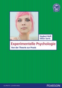 Cover image: Experimentelle Psychologie - Von der Theorie zur Praxis 2nd edition 9783868941470