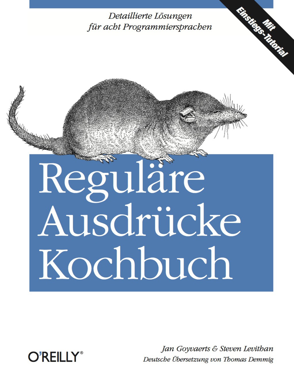 Reguläre Ausdrücke Kochbuch 1st Edition