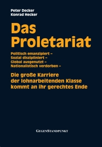 Cover image: Das Proletariat 9783929211054