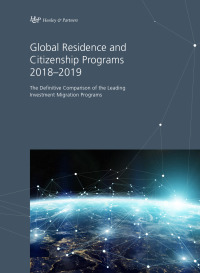 Omslagafbeelding: Global Residence and Citizenship Programs 2018-2019 4th edition