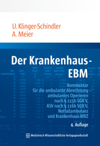 Imagen de portada: Der Krankenhaus-EBM 4th edition 9783954668779