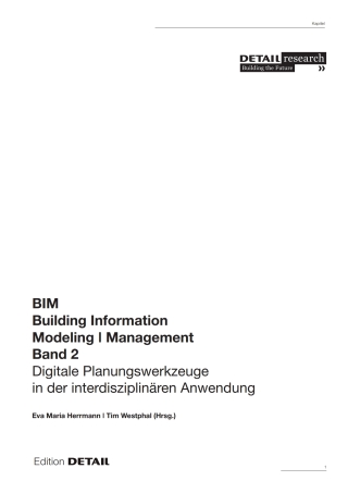 Cover image: Building Information Modeling I Management Band 2 1st edition 9783955534066