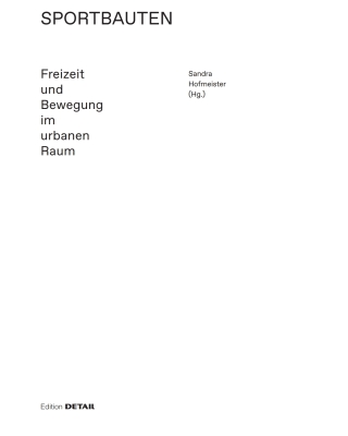 Immagine di copertina: Sportbauten 1st edition 9783955534844