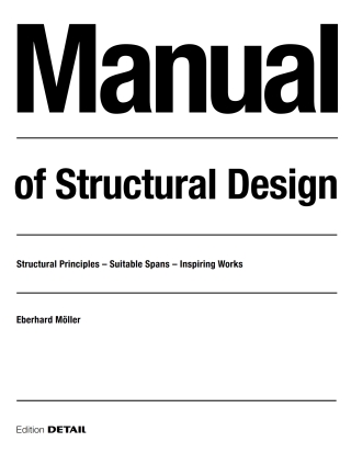 Cover image: Manual of Structural Design 1st edition 9783955535650