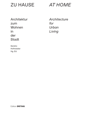 Imagen de portada: Zu Hause / At Home 1st edition 9783955535698