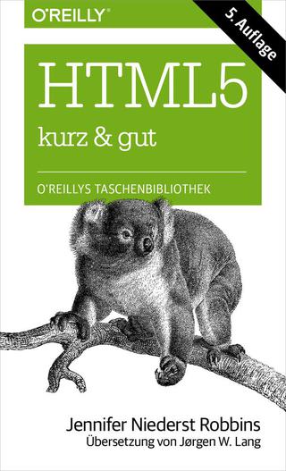Cover image: HTML5 kurz & gut 5th edition 9783955616564