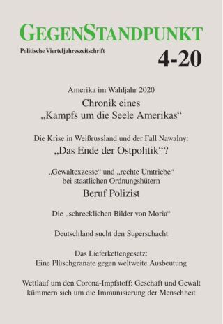 Imagen de portada: GegenStandpunkt 4-20 9783962214449
