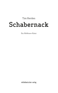 表紙画像: Schabernack 9783963116773