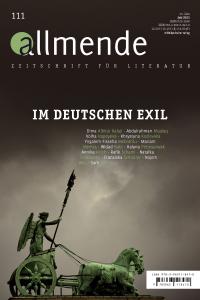 Cover image: Allmende 111 – Zeitschrift für Literatur 9783963118494