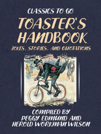 Cover image: TOASTER'S HANDBOOK, JOKES, STORIES, AND QUOTATIONS 9783965370111