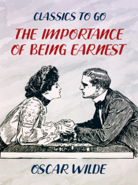 Cover image: The Importance of Being Earnest 9783965370456