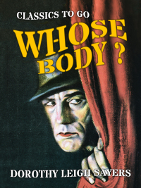 Cover image: Whose Body? 9783965371248