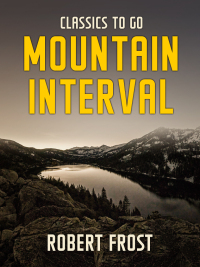 Cover image: Mountain Interval 9783965372658