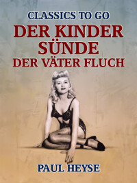 Cover image: Der Kinder Sünde, der Väter Fluch 9783968653600