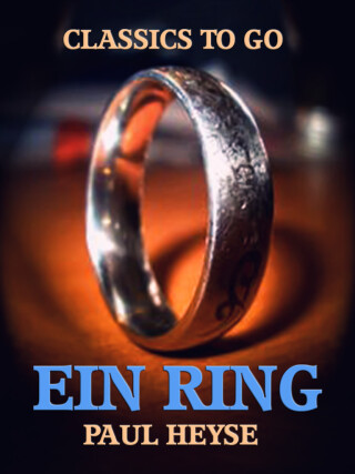 Imagen de portada: Ein Ring 9783968653693
