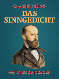 Cover image: Das Sinngedicht 9783968654058