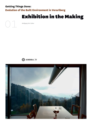 Cover image: Exhibition in the Making 1st edition 9783990436523