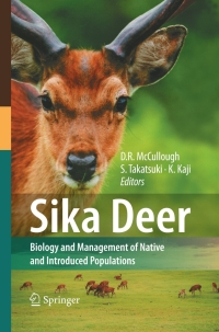 表紙画像: Sika Deer 1st edition 9784431094289