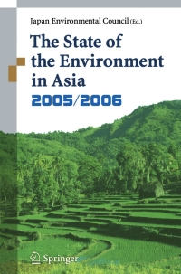 Cover image: The State of Environment in Asia 1st edition 9784431250289