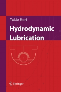 Cover image: Hydrodynamic Lubrication 9784431278986