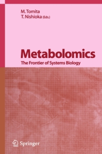 Cover image: Metabolomics 1st edition 9784431251217