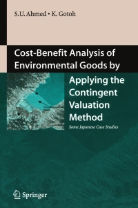 Titelbild: Cost-Benefit Analysis of Environmental Goods by Applying Contingent Valuation Method 9784431289494