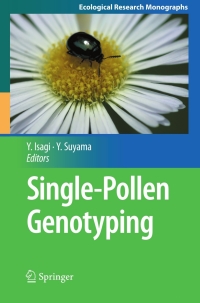 Cover image: Single-Pollen Genotyping 1st edition 9784431539001