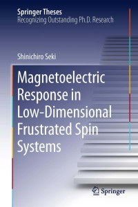 Titelbild: Magnetoelectric Response in Low-Dimensional Frustrated Spin Systems 9784431540908