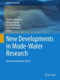 صورة الغلاف: New Developments in Mode-Water Research 9784431541615