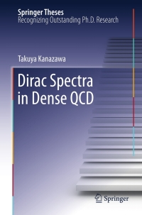 Cover image: Dirac Spectra in Dense QCD 9784431541646