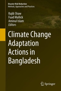 Cover image: Climate Change Adaptation Actions in Bangladesh 9784431542483