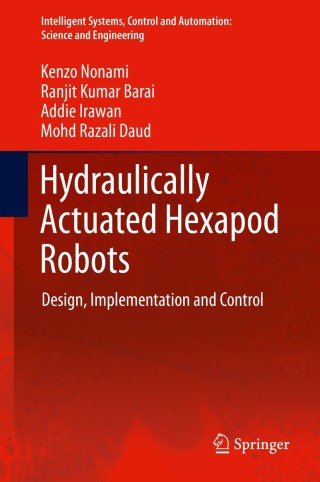 Cover image: Hydraulically Actuated Hexapod Robots 9784431543480