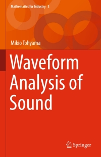 Cover image: Waveform Analysis of Sound 9784431544234