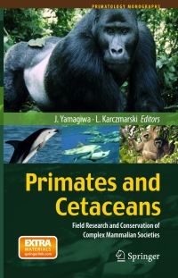 Cover image: Primates and Cetaceans 9784431545224