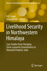 Cover image: Livelihood Security in Northwestern Himalaya 9784431548676