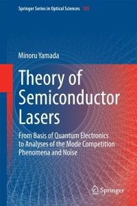 Cover image: Theory of Semiconductor Lasers 9784431548881