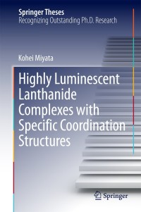 Imagen de portada: Highly Luminescent Lanthanide Complexes with Specific Coordination Structures 9784431549437