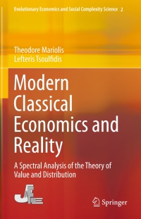 Cover image: Modern Classical Economics and Reality 9784431550037