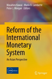 Cover image: Reform of the International Monetary System 9784431550334