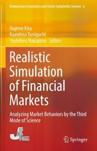 صورة الغلاف: Realistic Simulation of Financial Markets 9784431550563