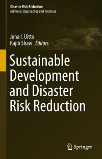 Cover image: Sustainable Development and Disaster Risk Reduction 9784431550778